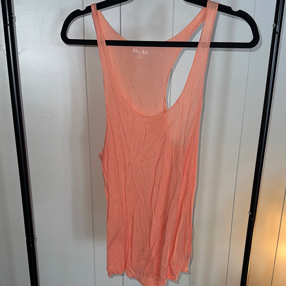 Mudd Peach Tank Top